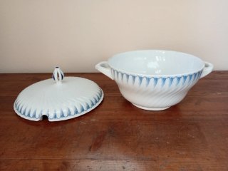 Zuppiera Royal Tettau Bavaria porcellana Vintage