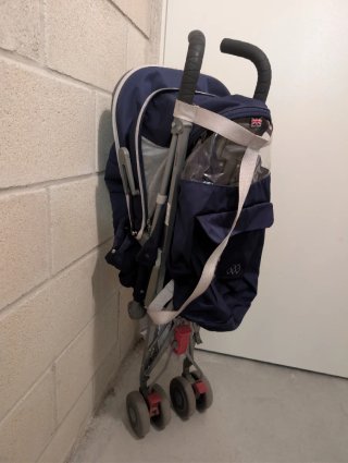 Silla de paseo Maclaren Quest azul