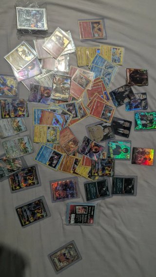 Lotto Carte Rare Pokemon Naruto Solo Leveling