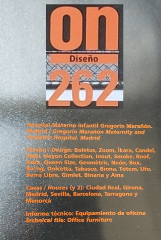 LOTE 6 REVISTA ON DISEÑO:189,190,191,192,193,262.