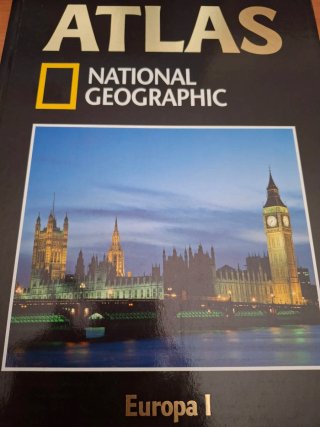 Atlas National Geographic Tomo 1 Europa