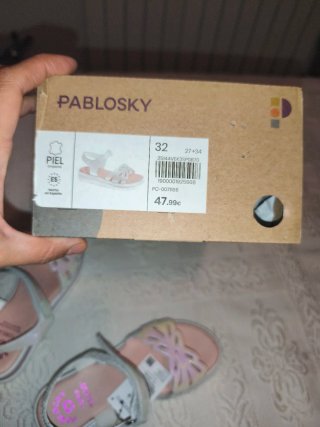 Sandalias Niña Pablosky Talla 32