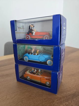 Colección Tintín Coches Precio por unidad.