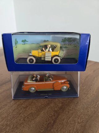 Colección Tintín Coches Precio por unidad.