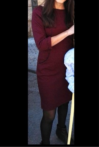 Vestido entallado C&A