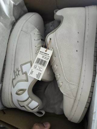 Zapatillas DC Shoes Beige/Blanco Talla 42.5