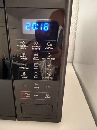 Microondas Samsung Negro