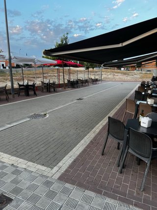 Mesas y Sillas Cafetería Exterior