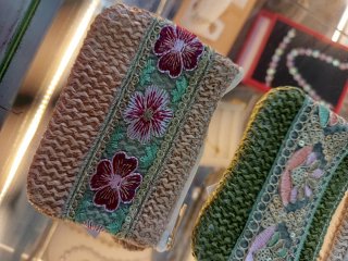 2 Porta-moedas bordados