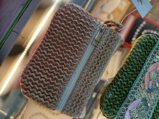 2 Porta-moedas bordados
