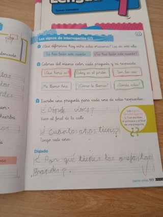 Lengua primero (1) de primaria. De Anaya