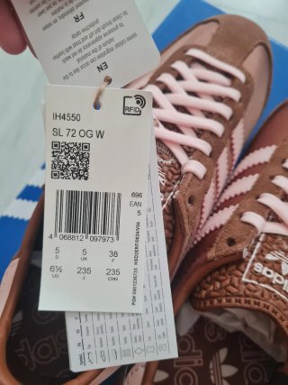 Zapatillas Adidas SL 72 OG Marrones Rosas