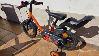 Bicicleta Infantil Decathlon Naranja