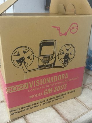 GOKO GM-3003 Editor Viewer Super 8 Motorizada