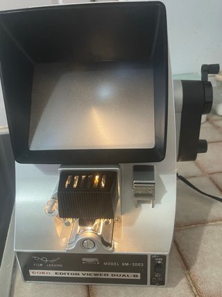 GOKO GM-3003 Editor Viewer Super 8 Motorizada