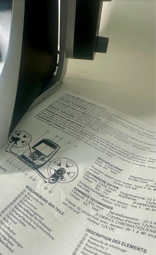 GOKO GM-3003 Editor Viewer Super 8 Motorizada