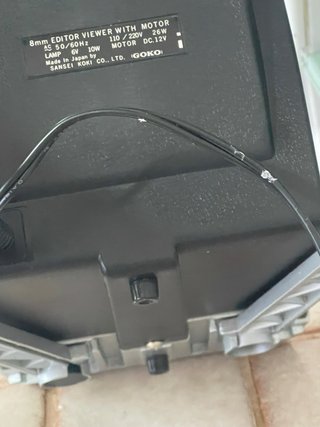 GOKO GM-3003 Editor Viewer Super 8 Motorizada