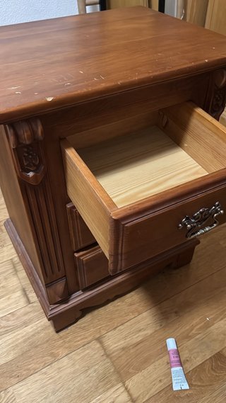 DOS Mesitas de Noche Madera.