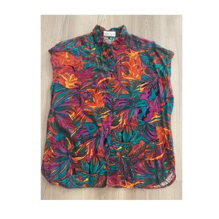 Camisa sin mangas estilo vintage