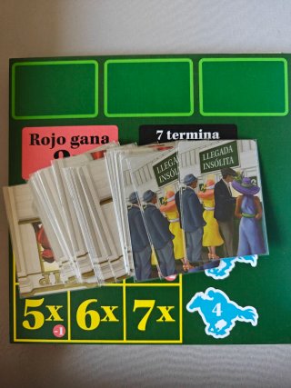 Un día en las carreras juego mesa