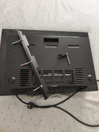 Estufa. Chimenea eléctrica Memphis Negra