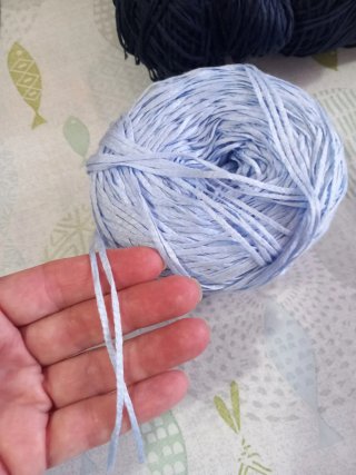 Gomitoli fettuccia cotone