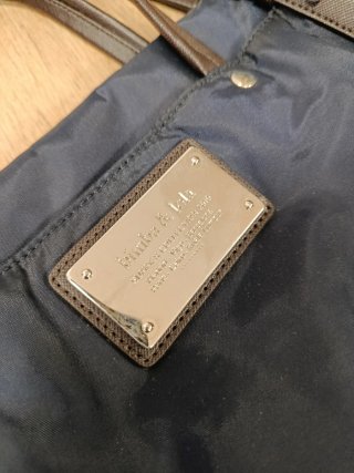Bolso Bimba y Lola Azul Marino y Marrón