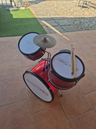 Batería Infantil Groovy Tunes Roja