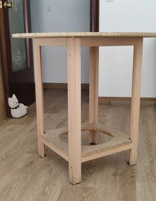 Mesa camilla redonda madera