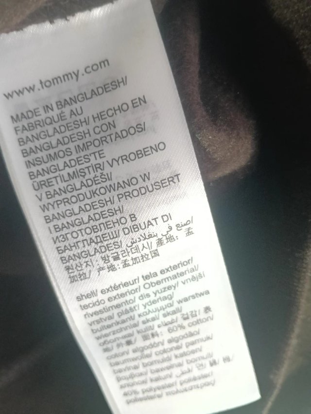 Sudadera Tommy Hilfiger Talla XXL