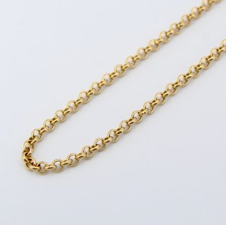 Cadena de oro de 18k. Peso: 8.65 gr.