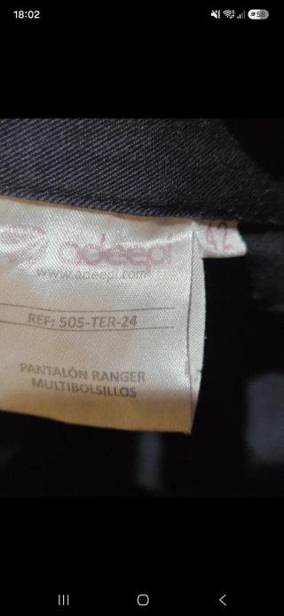 Pantalón de trabajo Adeepi T42
