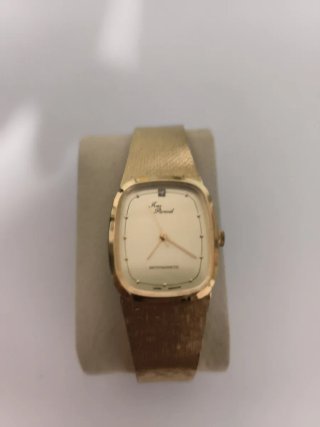 Reloj Yves Renoid Dorado Vintage Antimagnético