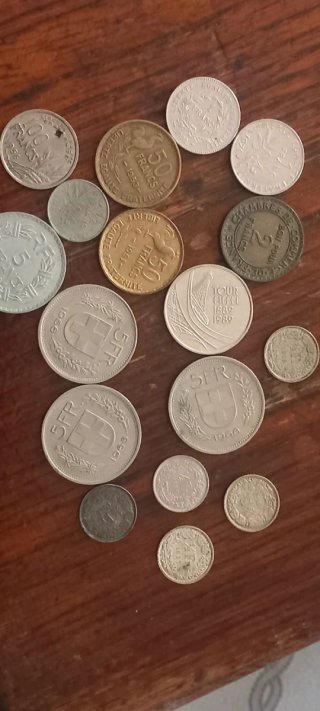 Lotto Monete Francesi kg 1.460