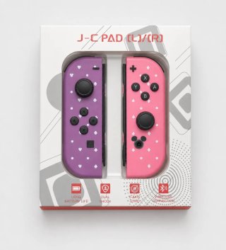 Mando Joy-Con NSwitch Morado y Rosa