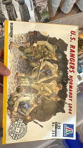 Maqueta U.S. Rangers Normandy 1944 Italeri 1:35