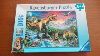 Puzzle Ravensburger 100 Piezas XXL Dinosaurios