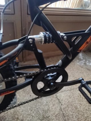 Bicicleta Avigo Killer 20 Negra/Naranja