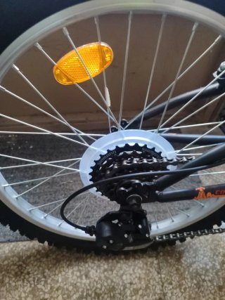 Bicicleta Avigo Killer 20 Negra/Naranja