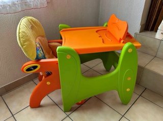 Trona bebé convertible