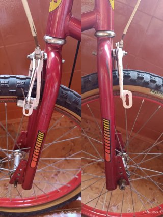 Bicicleta BMX Roja American Rider