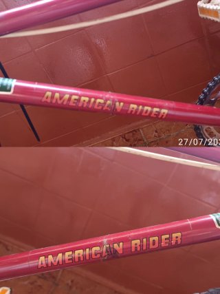 Bicicleta BMX Roja American Rider