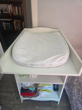 Cambiador/librería SMÅGÖRA blanco