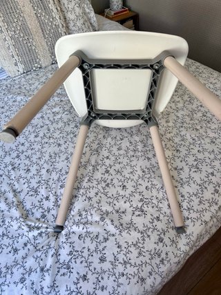 Conjunto 2 Sillas Nórdicas Ikea Blancas.