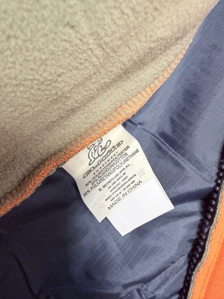 Chaqueta El Niño Neopreno Naranja