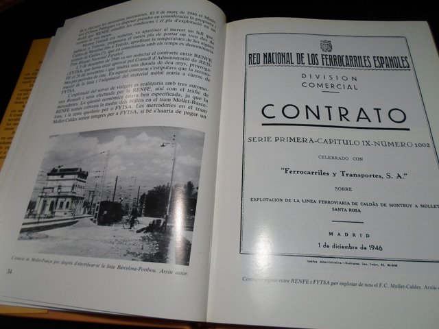 El Tren de Caldes: Història Mollet-Caldes