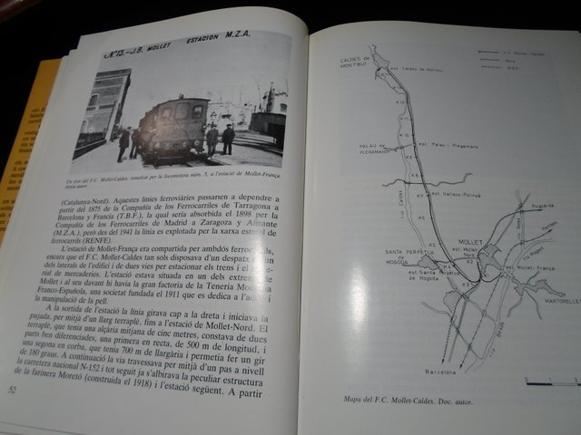 El Tren de Caldes: Història Mollet-Caldes