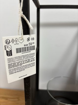 2 Farolillos Metálicos Zara Home