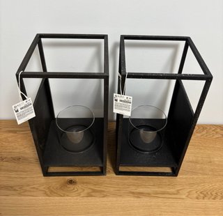 2 Farolillos Metálicos Zara Home