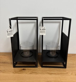 2 Farolillos Metálicos Zara Home